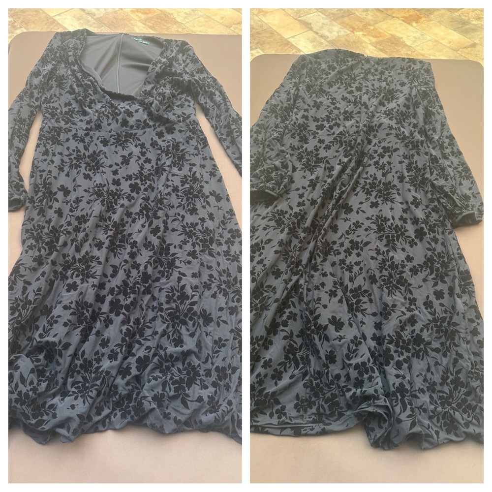 LAUREN Ralph Lauren dress size 12
Pit to pit: 19”
Length: 43”